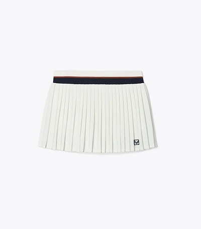 Pleated Mini Tennis Skirt