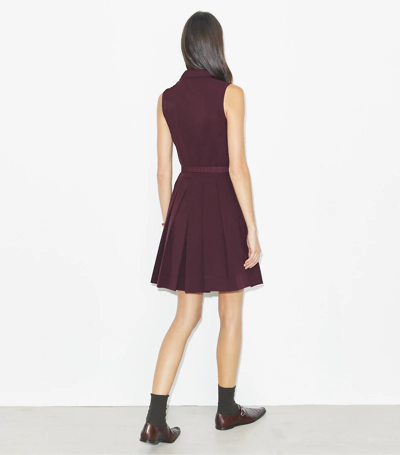 Pleated Stretch Golf Dress