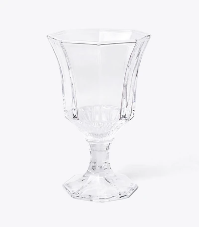 Pressed-Glass Wine Glass, Set of 4