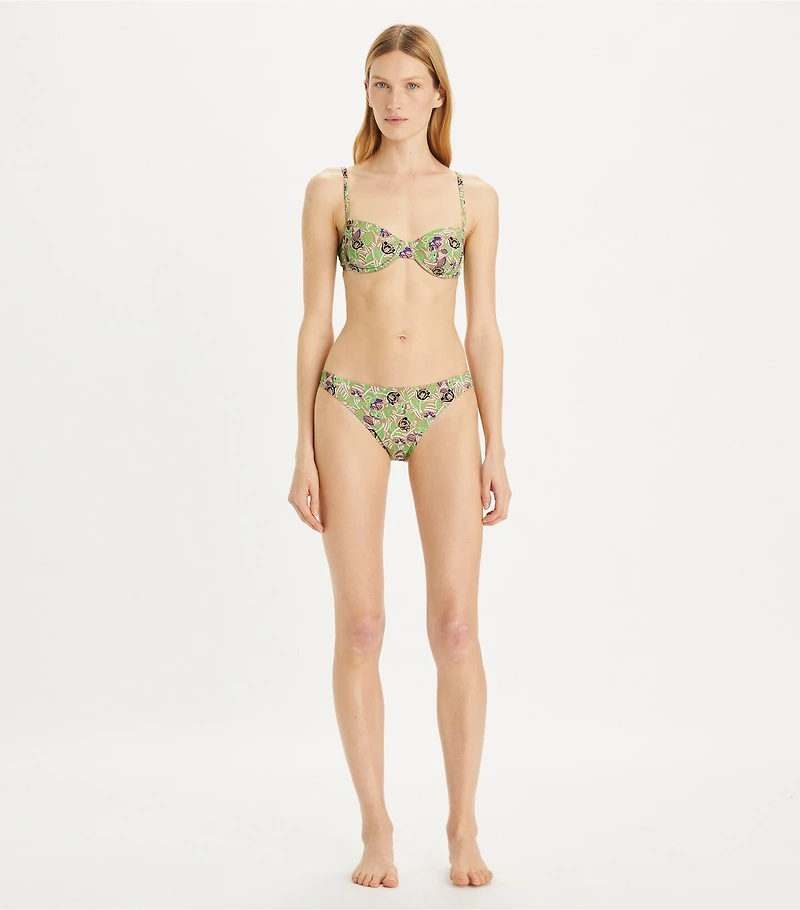 Printed Bikini Bottom
