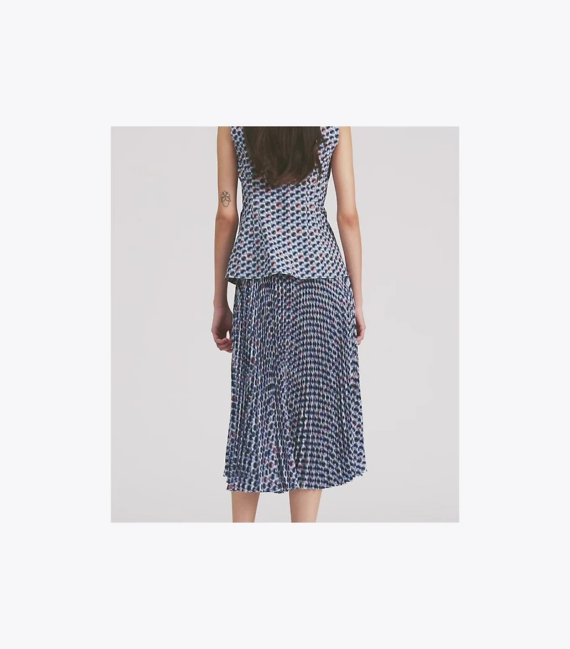 Printed Cotton Poplin Top