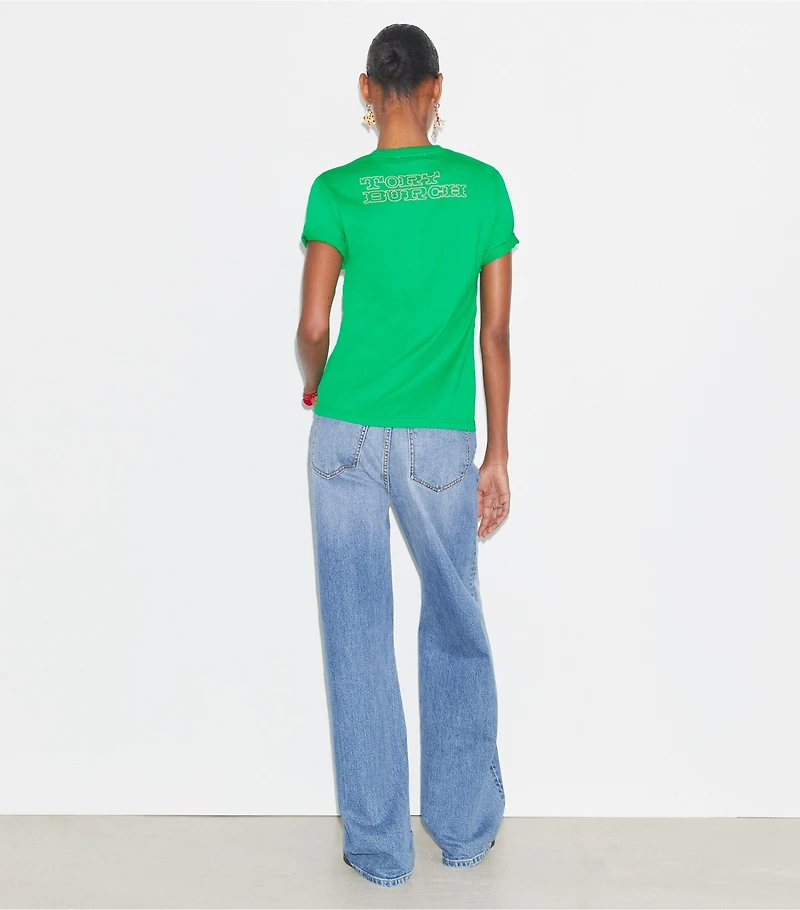 Printed Cotton T-Shirt