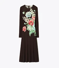 Printed Jersey Dress