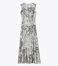 Printed Jersey Dress