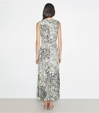 Printed Jersey Dress