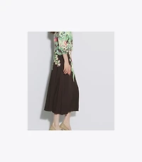 Printed Jersey Skirt