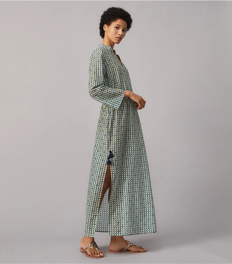 Printed Long Caftan