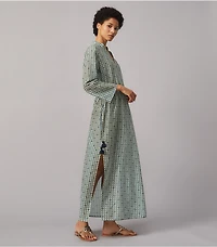 Printed Long Caftan