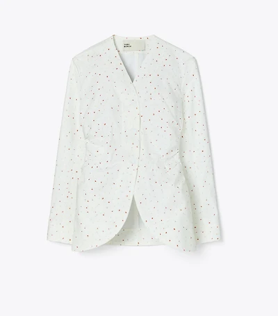 Printed Poplin Jacket