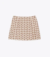 Printed Poplin Skort