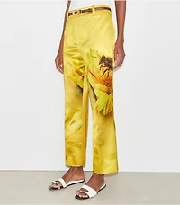 Printed Satin Trouser