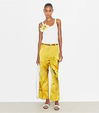 Printed Satin Trouser