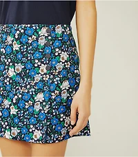 Printed Tech Twill Golf Skort