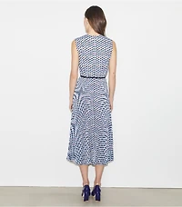 Printed Twill Dress