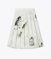 Printed Twill Skirt