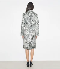 Printed Viscose Blazer