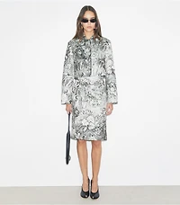 Printed Viscose Blazer