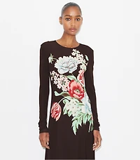 Printed Viscose Jersey Dress