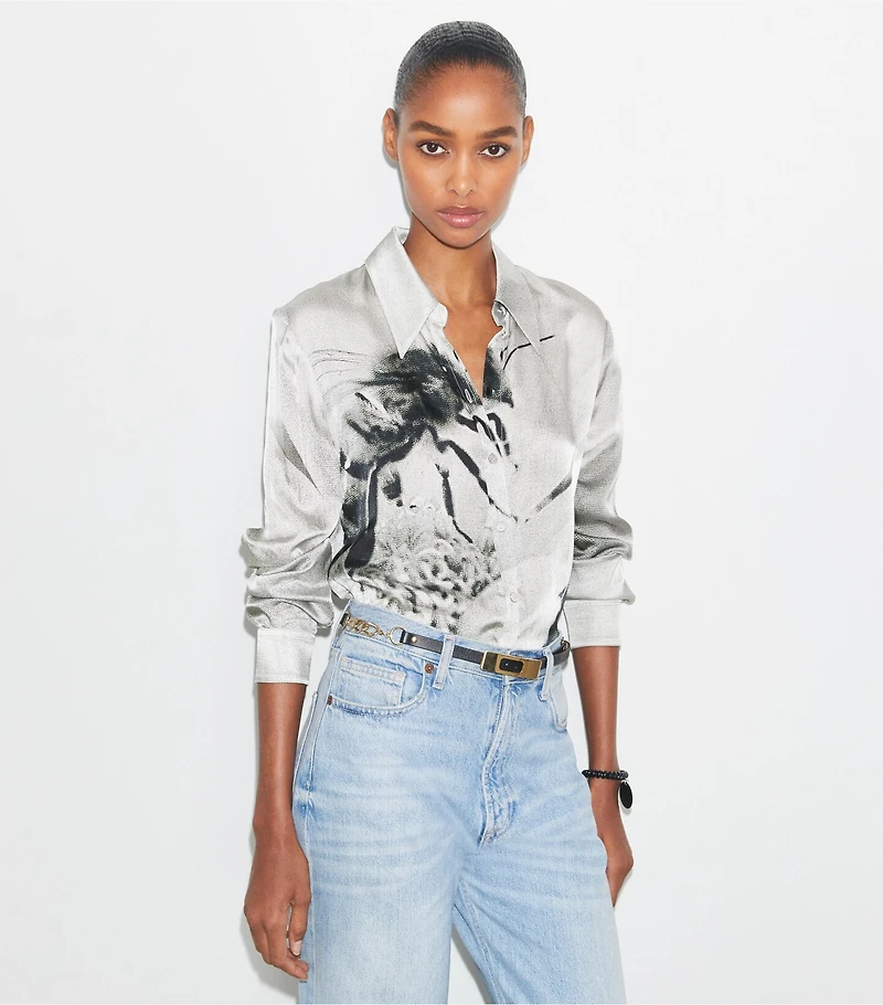 Printed Viscose Shirt