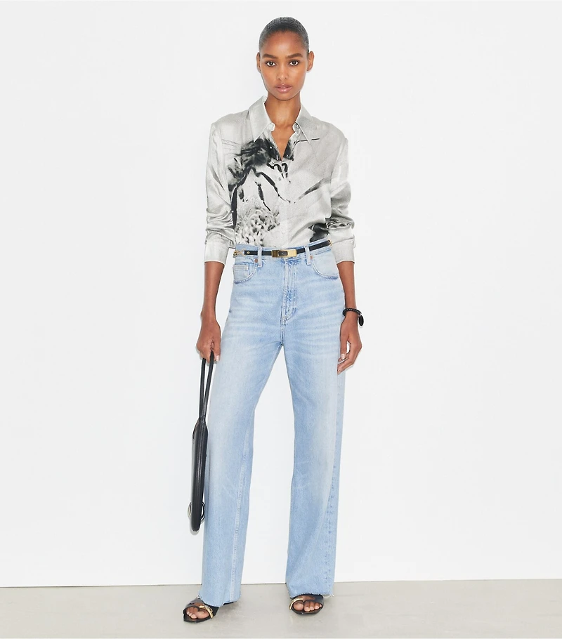 Printed Viscose Shirt