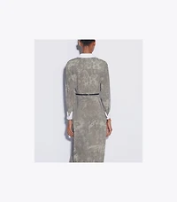 Printed Viscose Shirtdress