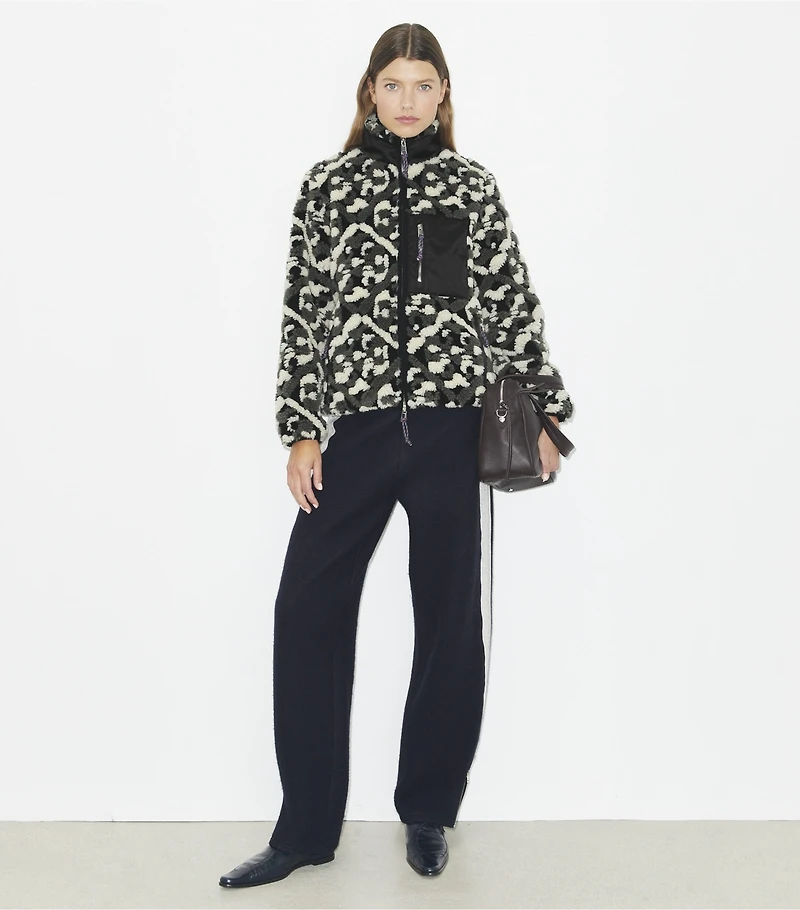 Prismatic T Monogram Fleece Jacket