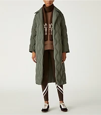 Quilted Reversible Oversized Down Coat
