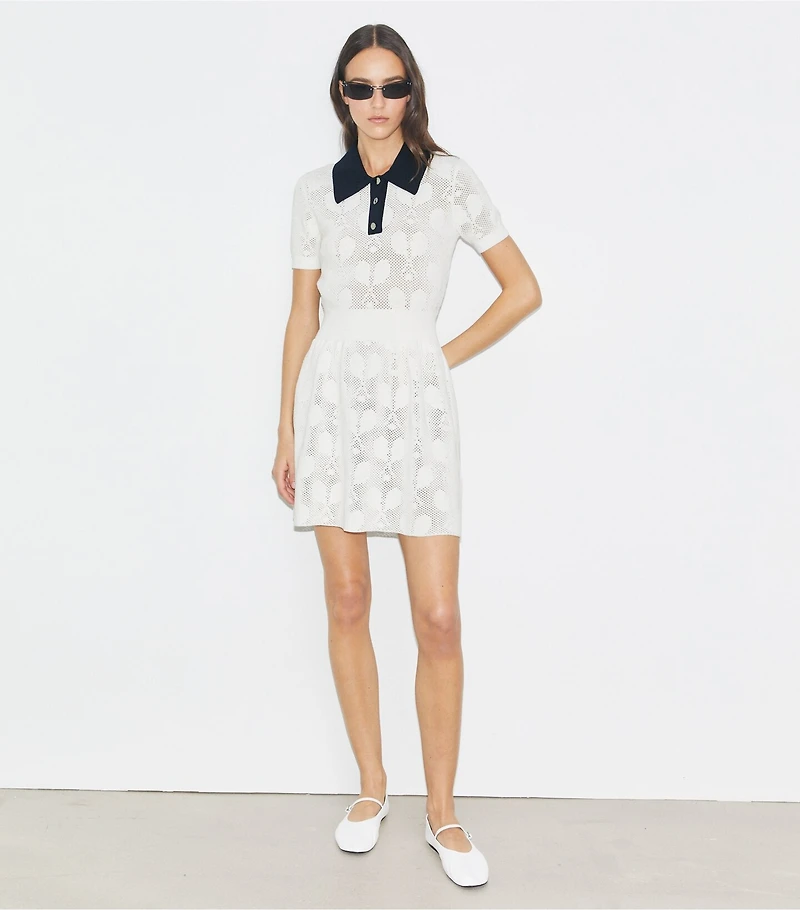 Racquet Mesh Dress