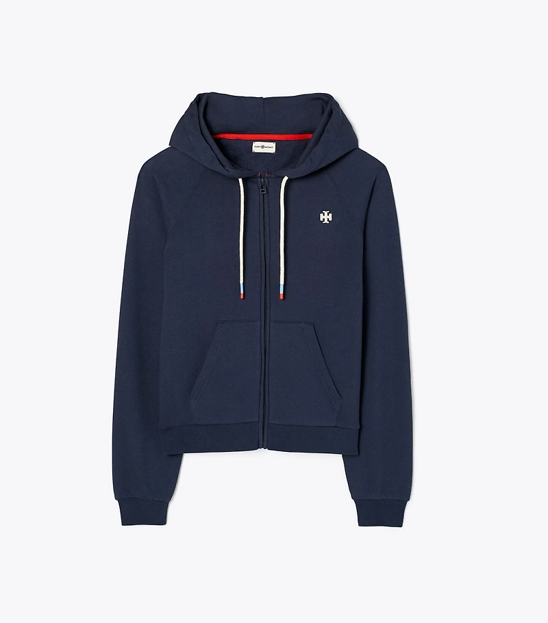 Raglan French Terry Zip Hoodie