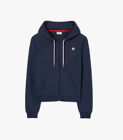 Raglan French Terry Zip Hoodie