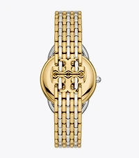 Ravello Watch, Two-Tone Gold/Stainless Steel/Ivory, 32 x 40 MM 