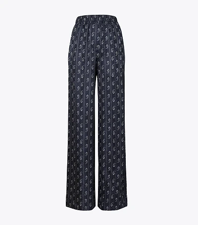 Relaxed-Fit Jacquard Pants