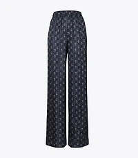 Relaxed-Fit Jacquard Pants