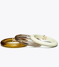 Resin Bangle Set