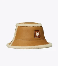 Reversible Shearling Bucket Hat
