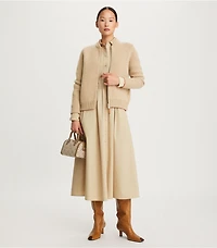 Reversible Zip-Front Cardigan