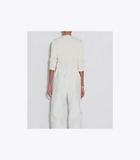 Ribbed Cotton Tennis Henley