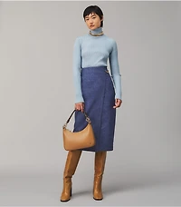 Ribbed Knit Turtleneck