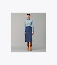 Ribbed Knit Turtleneck