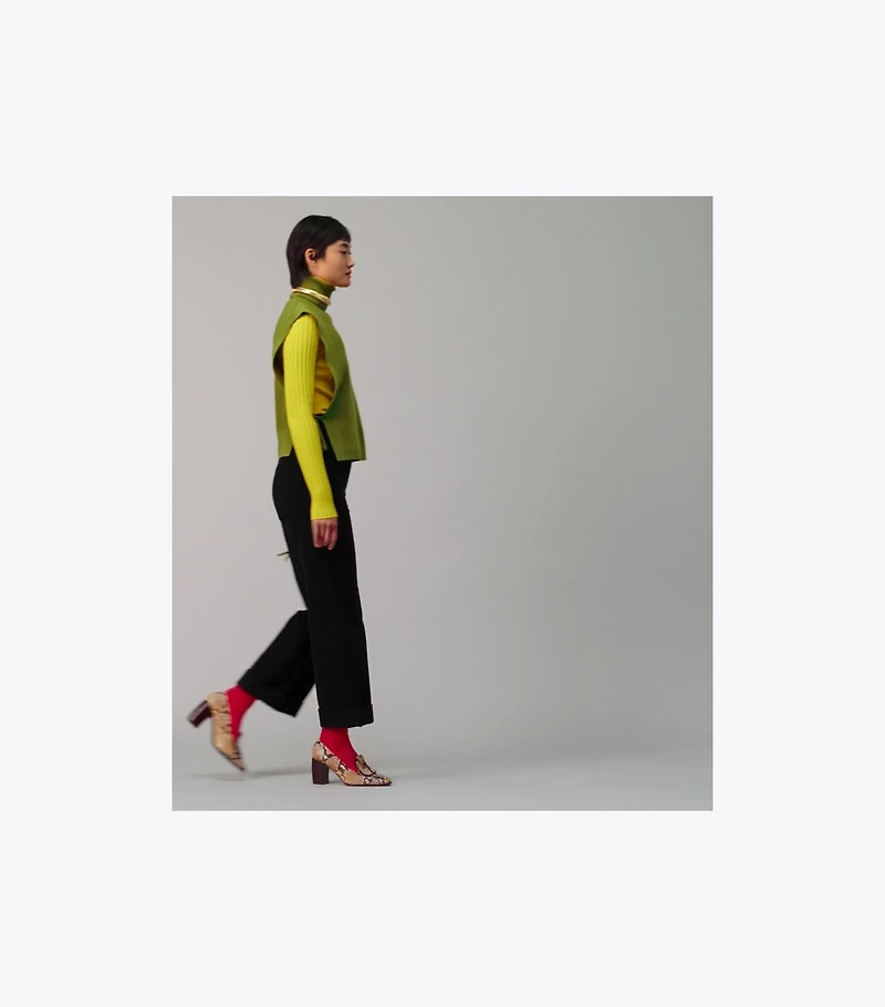 Ribbed Merino Wool Dickie