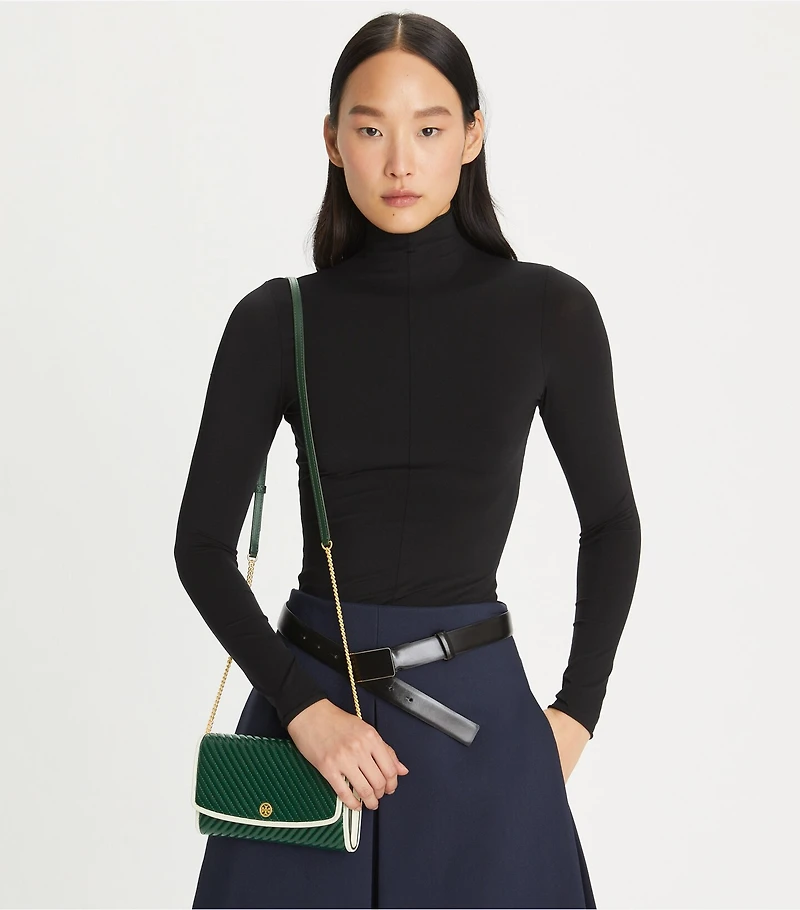 Robinson Patent Quilted Crossbody