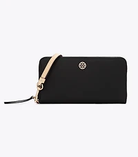 Robinson Pebbled Zip Continental Wallet