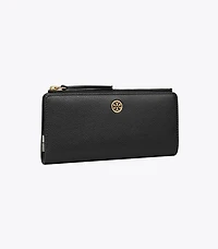 Robinson Pebbled Zip Slim Wallet
