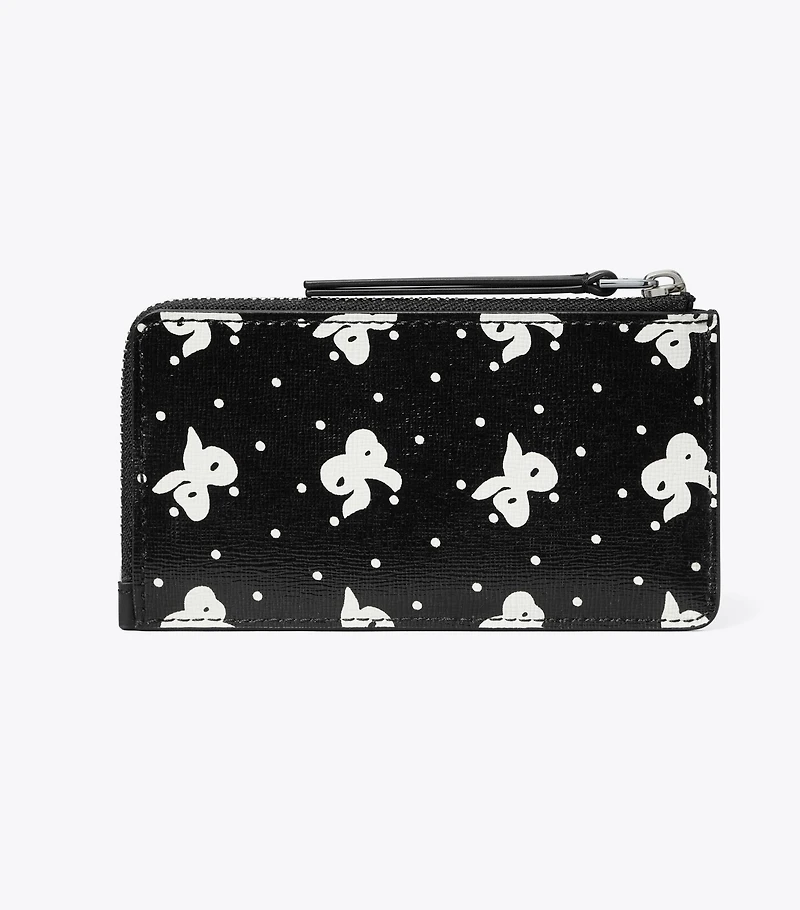Robinson Printed Top-Zip Card Case