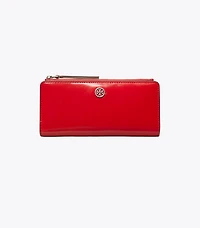 Robinson Spazzolato Zip Slim Wallet