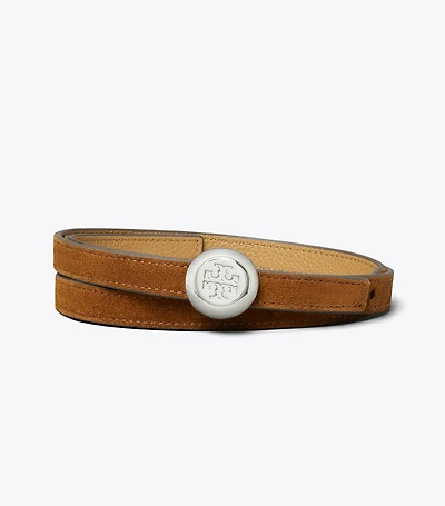 Romy Reversible Suede Belt