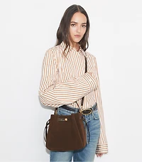 Romy Suede Bucket Bag