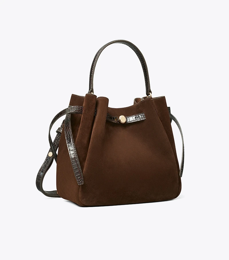 Romy Suede Bucket Bag