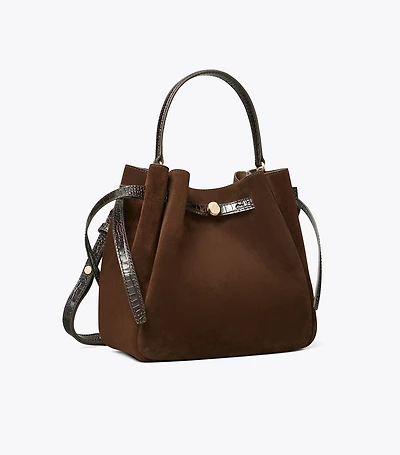 Romy Suede Bucket Bag