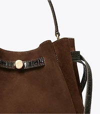 Romy Suede Bucket Bag